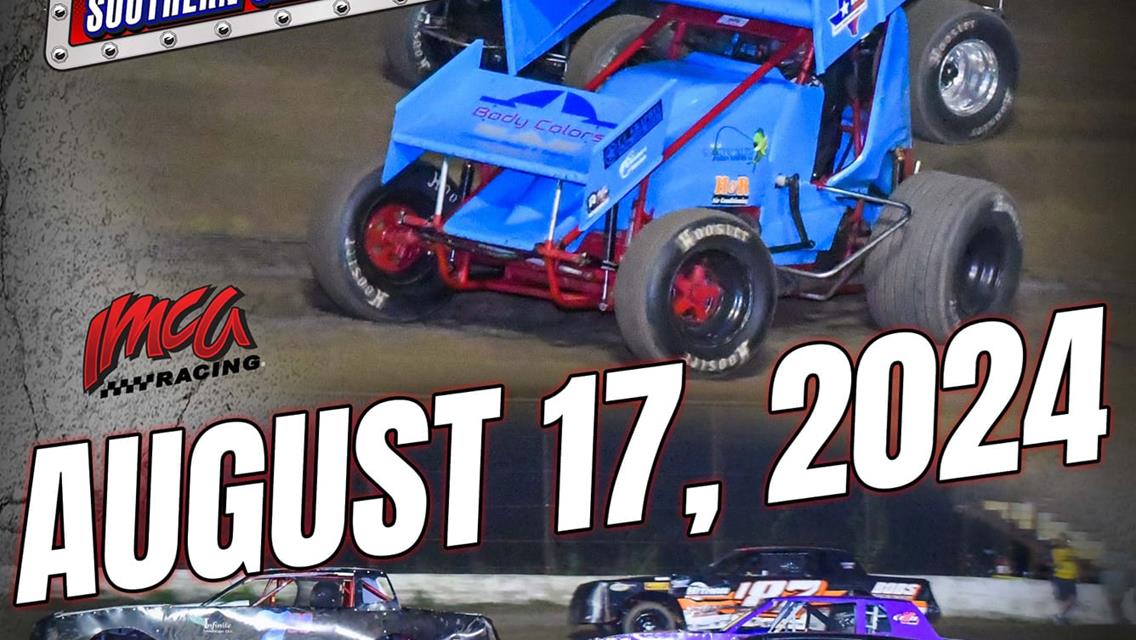 August 17, 2024 Race Day Schedule - Welcome back Southern United Sprints!