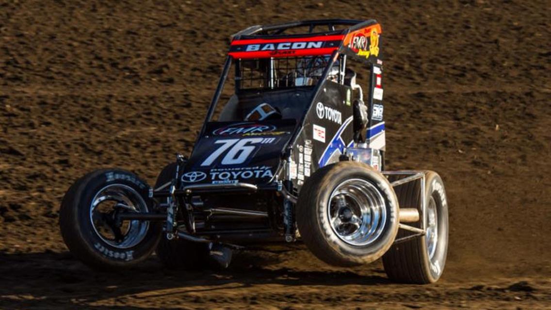 Bacon tops night 1 of Kokomo Grand Prix