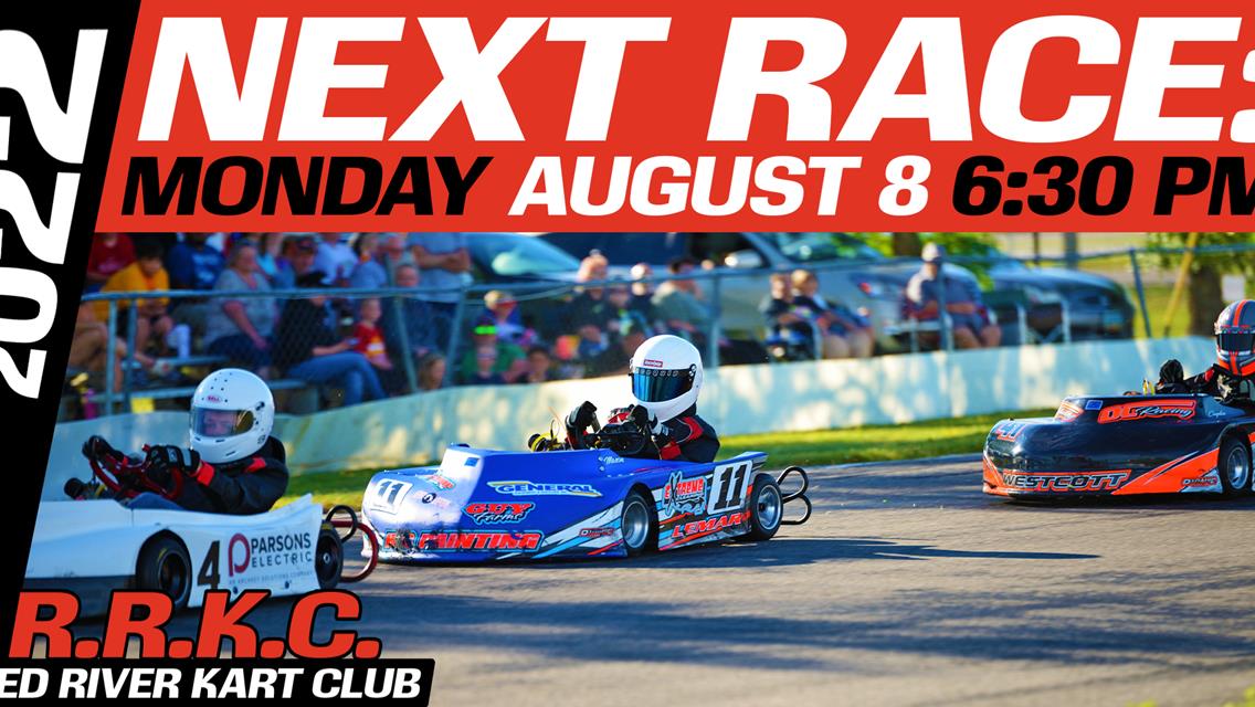 Next Race: Monday, August 8
