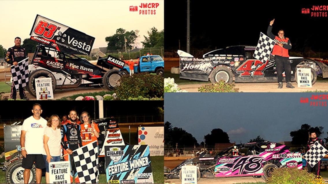 Karnitz bests Berth to bag PDTR 360 Sprint Car win