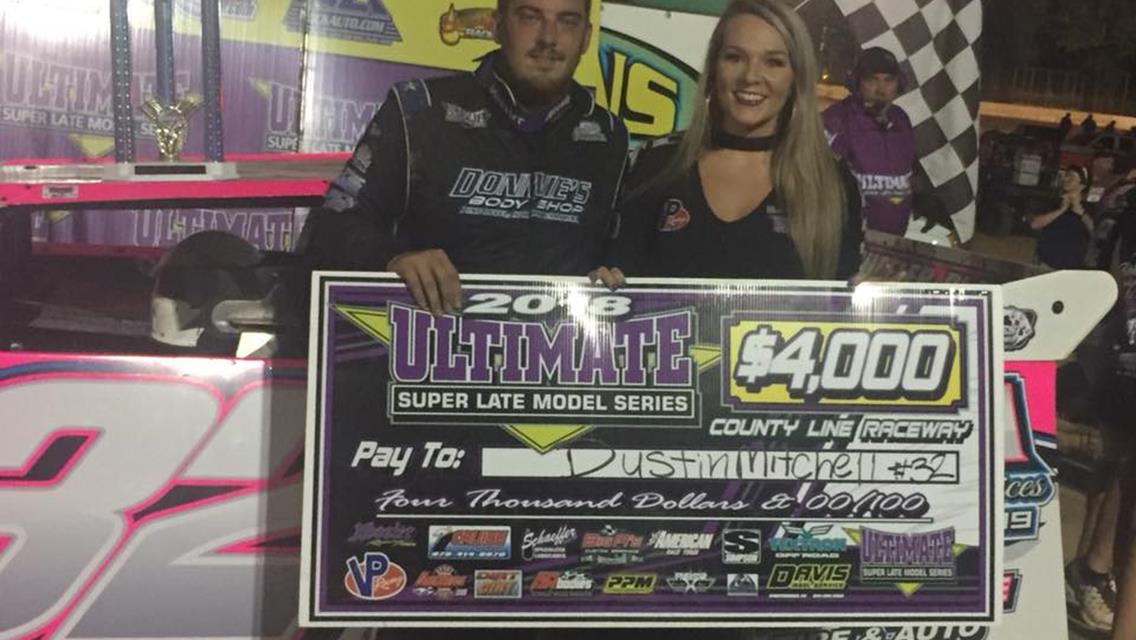 DUSTIN MITCHELL DRIVES TO FIRST CAREER ULTIMATE SOUTHEAST VICTORY AT COUNTY LINE RACEWAY