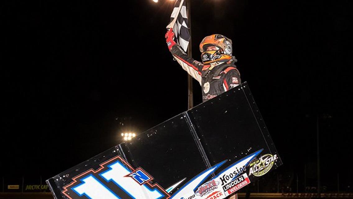 Christopher Bell becomes 9th different &quot;Lou Blaney Memorial&quot; Sprint winner in 9 races with All Star win; Jeremiah Shingledecker ends near 4-year winle