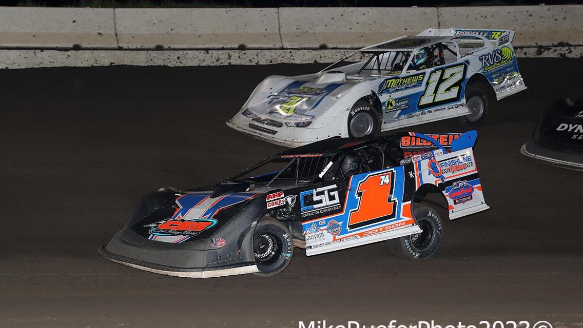 Peoria Speedway (Peoria, IL) – DIRTcar Summer Nationals – June 14th, 2023. (Mike Ruefer Photo)