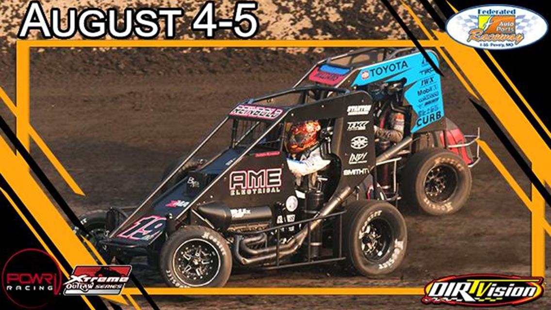 Ironman 55 Weekend Approaches for POWRi National Midgets/Xtreme on August 4-5