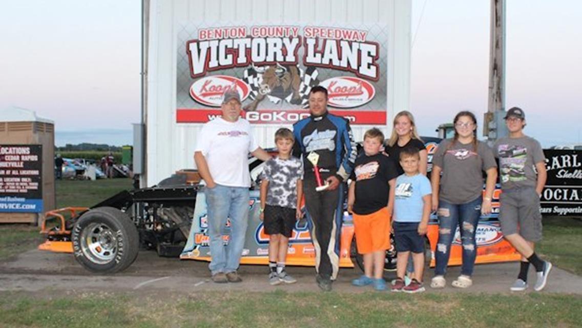 Cordes Back in Victory Lane At The “Bullring”