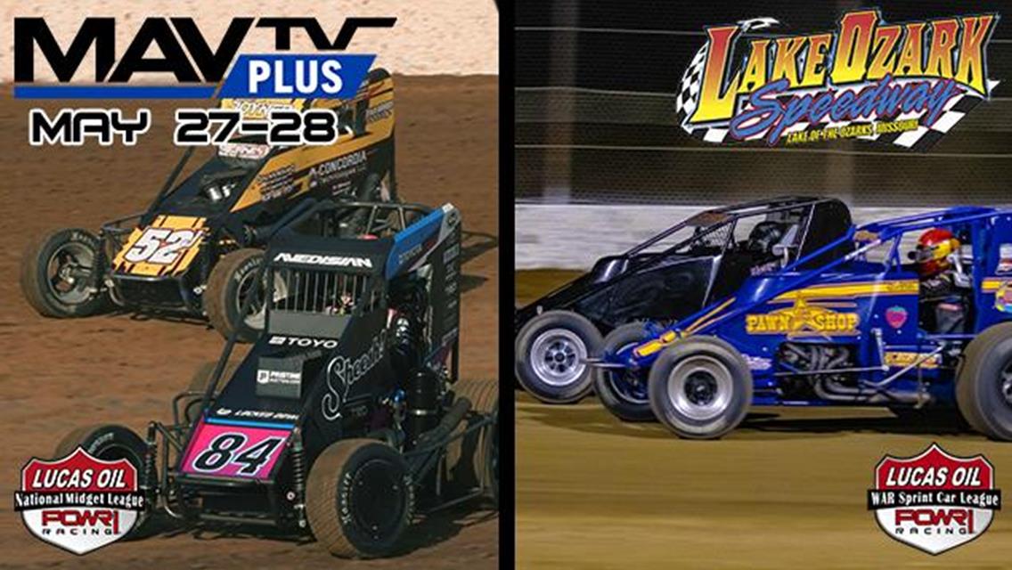 Lake Ozark Speedway Spring Sprint and Midget Nationals Approach for POWRi Leagues