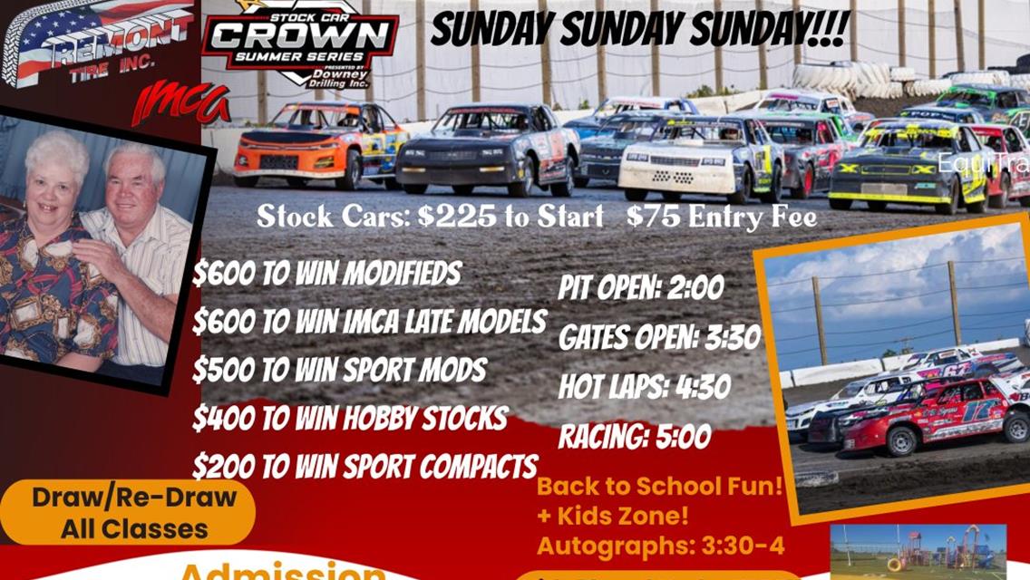 Dirt Crown Stock Cars Debut at Park Jefferson Speedway for $2,000 Top Prize!