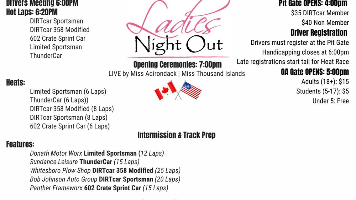 Powder Puff to Highlight Ladies Night at Can-Am Speedway