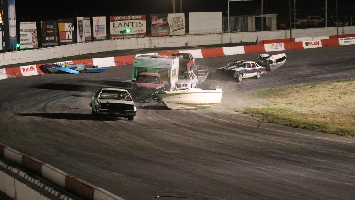 A night of great racing and Destruction!!