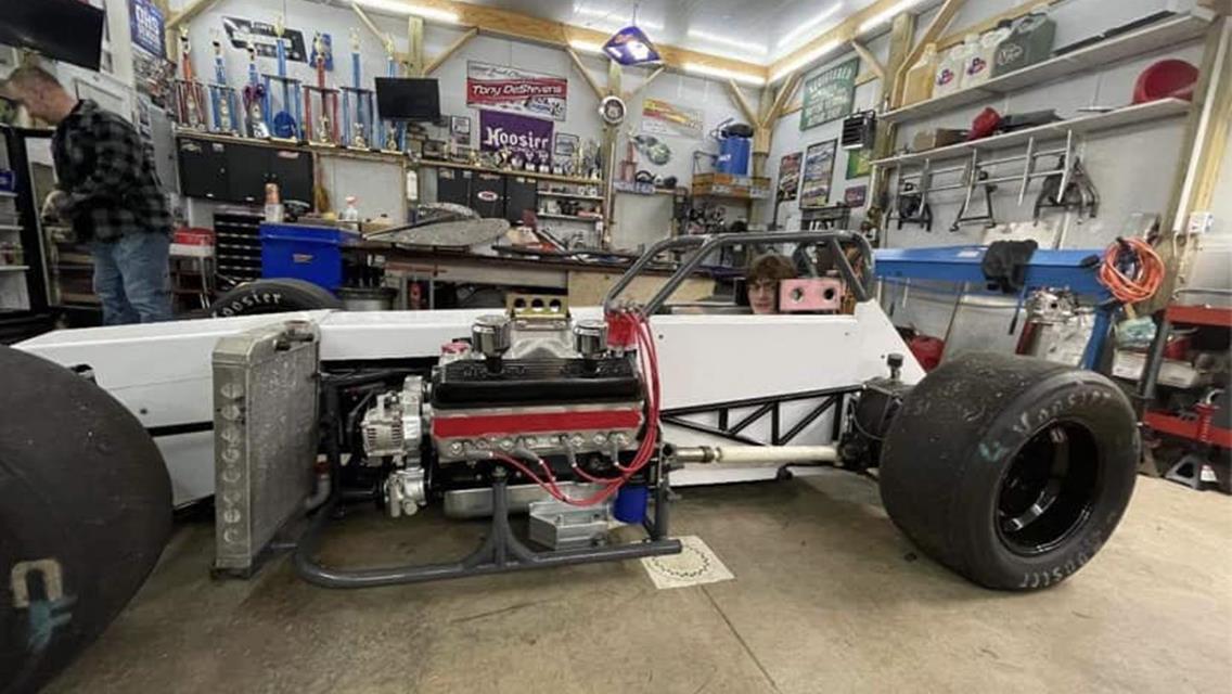 Teenaged Fabricator Joey DeStevens Preparing 350 Supermodified for Family Race Team