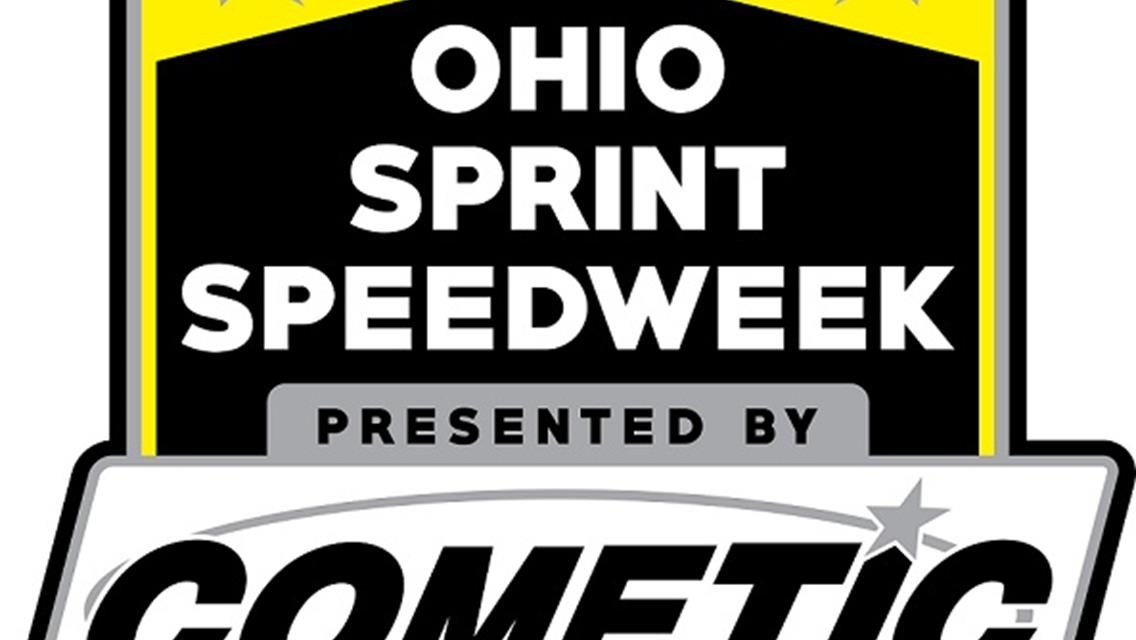 Waynesfield Raceway Park to utilize Wednesday rain date for Ohio Sprint Speedweek presented by Cometic Gasket event