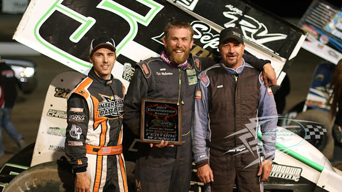 MCCUTCHEON TAKES THIRD WAR 305 WIN OF 2017