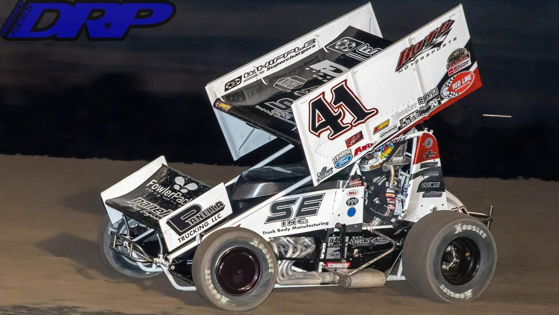 Giovanni Scelzi Caps Great Weekend With Podium Finish at Stockton Dirt Track