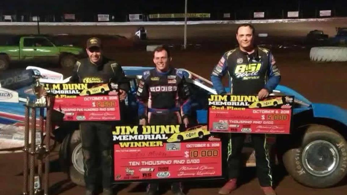 2nd Place Finish in Jim Dunn Memorial at Midway Speedway