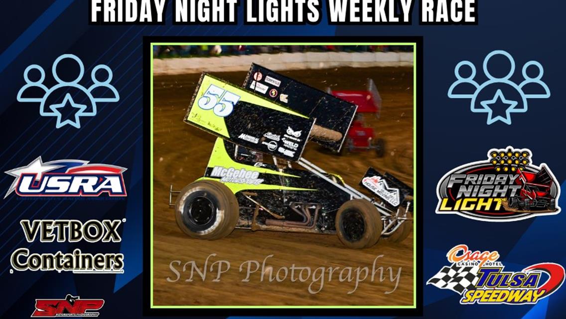 Osage Casino &amp; Hotel Tulsa Speedway Gears Up for Friday Night Lights with OCRS Sprint Cars and  Tulsa Speedway Classes