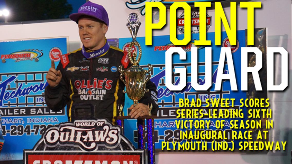 Sweet Surges for Inagural Plymouth Speedway Win