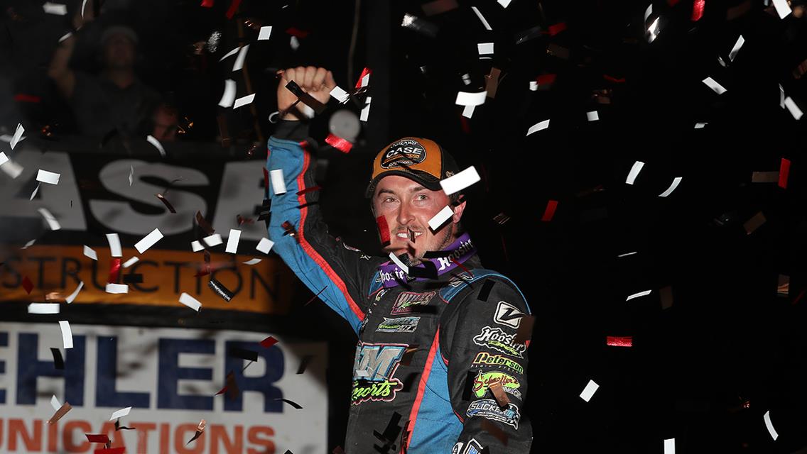 Tanner English Nets $30K in Second Consecutive World of Outlaws Win at Davenport