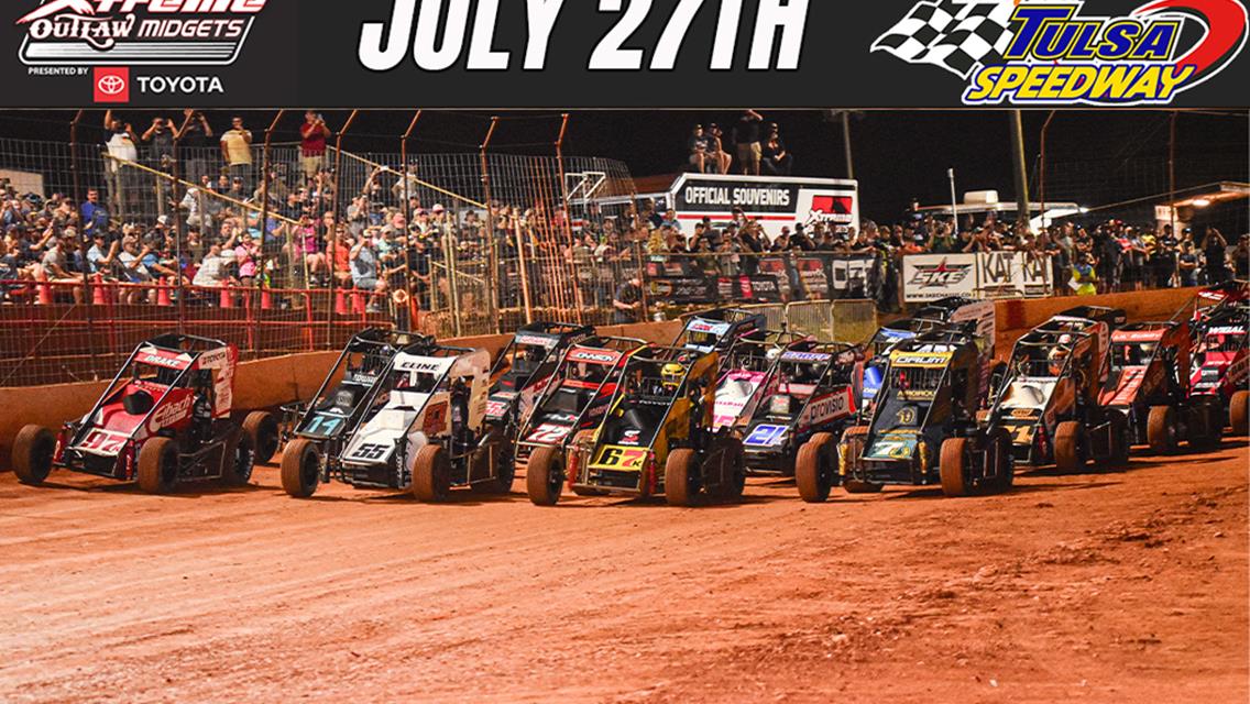 4 Wide Racing at Osage Casino &amp; Hotel Tulsa Speedway!!