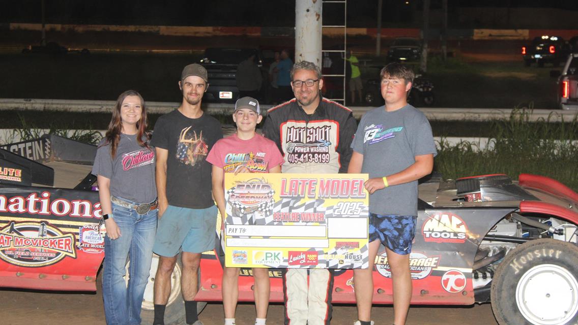 Hughes gets back on track Saturday at Enid Speedway