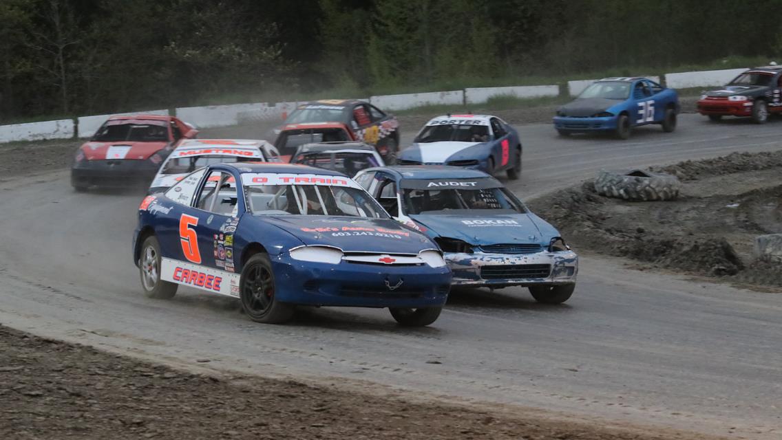 Owen Carbee takes the win in the Peanut’s Auto Four Cylinders