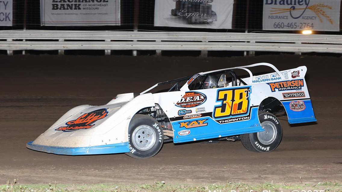 Scotland County Speedway (Memphis, MO) – Malvern Bank East Series – April 25th, 2025. (Mike Ruefer photo)