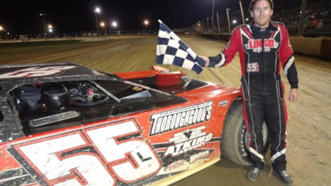 DONALD LINGO, JR. SCORES FIRST WIN OF 2014 IN SUPER LATE MODELS