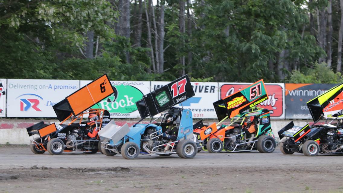 Andrew Fitzgerald celebrates his birthday with a win in the LaValley Building Supply Dirt Stocks. Max Dolliver beats out his mentor in the DIRTcar Sab