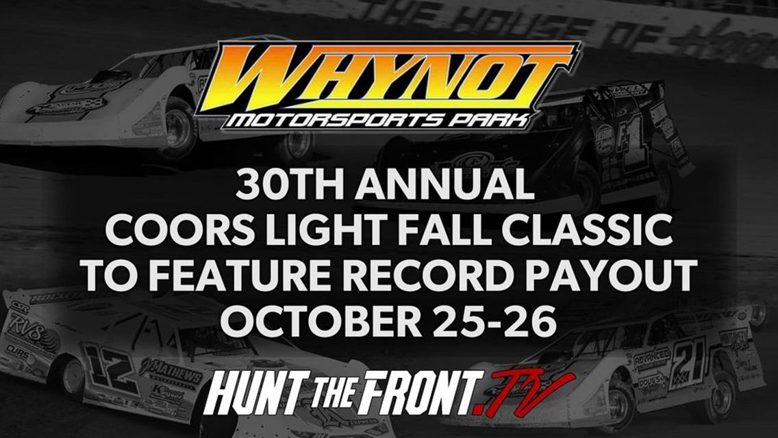 Record Payout for the 30th Annual Fall Classic