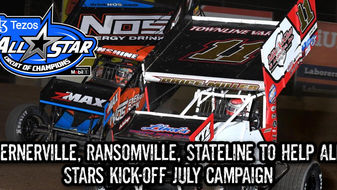 Lernerville, Ransomville, Stateline to help All Stars kick-off July campaign; Bedford visit added for August 28