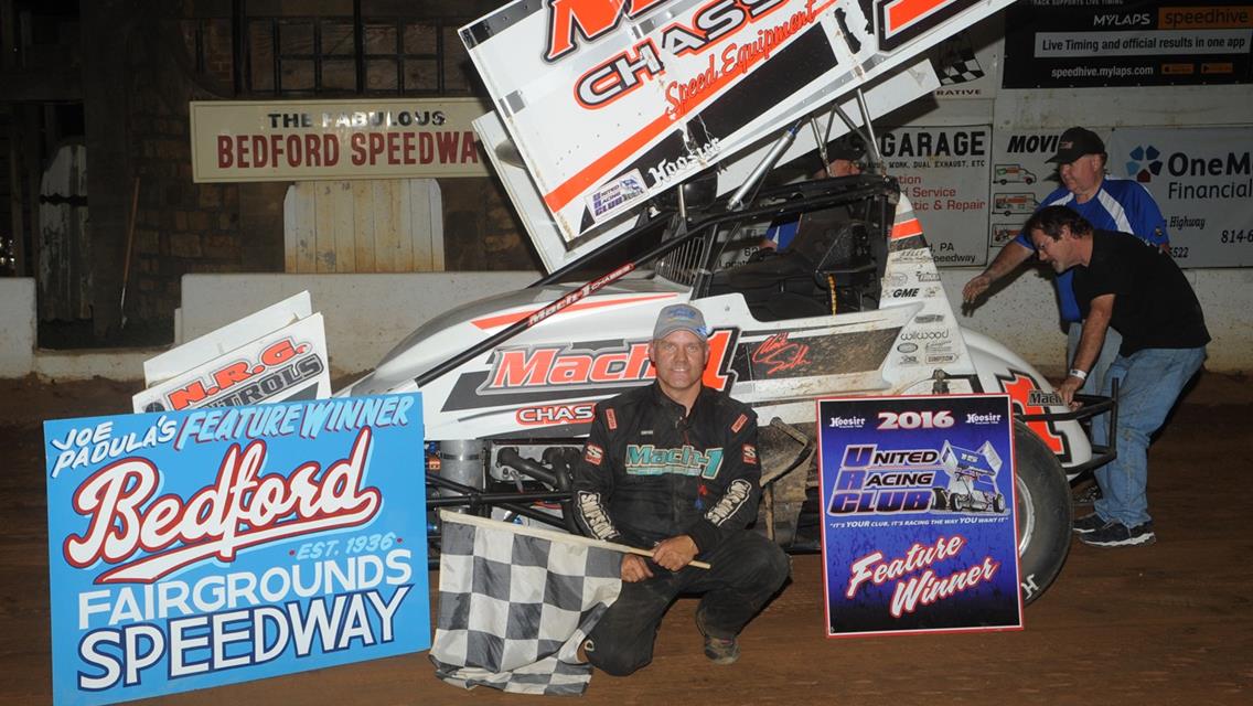 Smith Battles with Stillwaggon for URC Win at Bedford Speedway