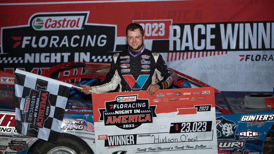 O’Neal Tops Castrol® FloRacing Night in America at Marshalltown Miniseries