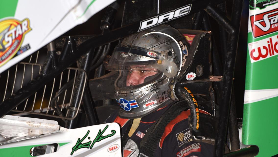 Kraig Kinser Hoping for Dry Weather This Week in Las Vegas for World of Outlaws Races