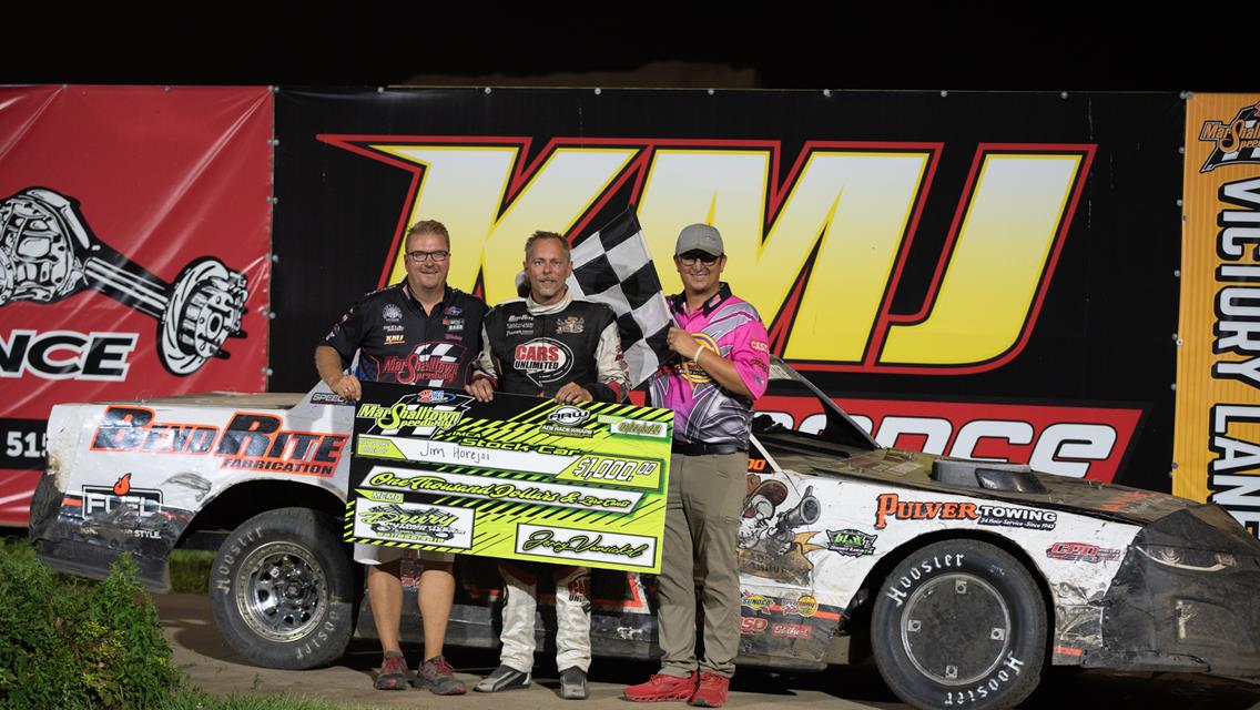 Kroening and Horejsi take $1,000 each back to Illinois and Minnesota