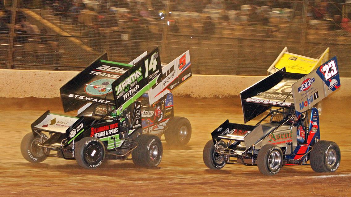 Sydney International Speedway Kicks Off Sprintcar Season Opener with Spooky Success!