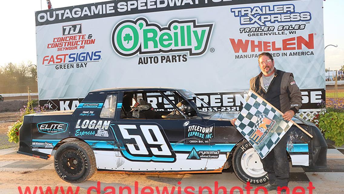 SCHEFFLER SHREDS OUTAGAMIE LATE MODEL FOES