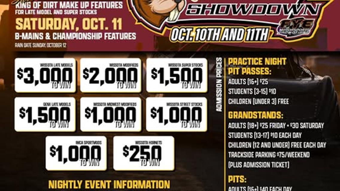 Gopher State Showdown Sees Several Changes Headed into October 10th-11th Event