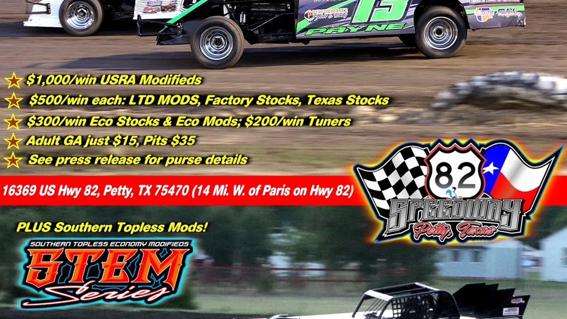 COMING THIS SATURDAY SEPT. 26 at 8pm: Fall Dirt Track Championships &amp; $500 KIDS &#39;DASH FOR CASH&#39;