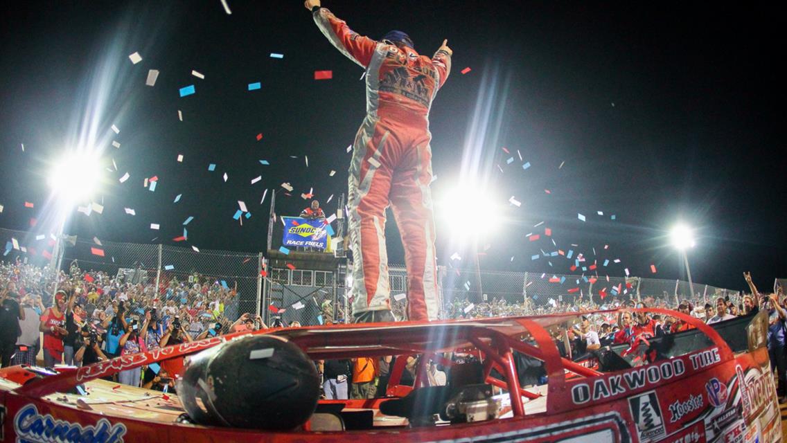 Bobby Pierce Bags First Crown Jewel; Wins Sunoco North/South 100
