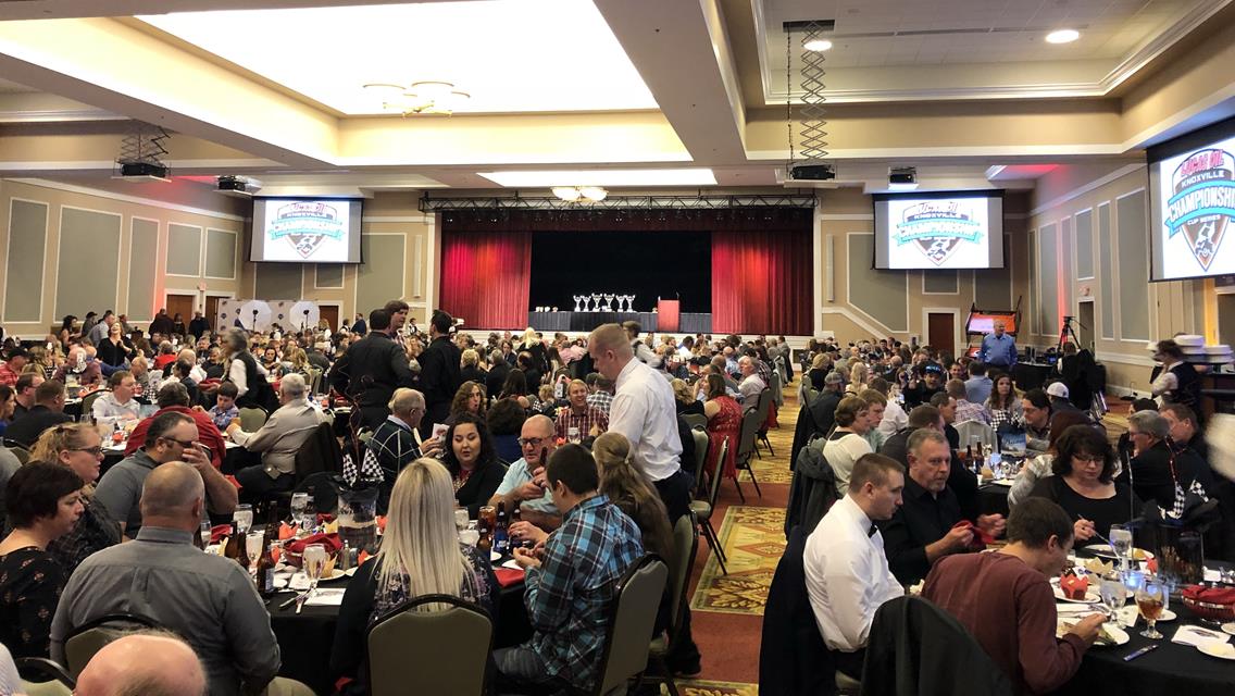 Over $250,000 in Cash and Contingencies Handed Out at Knoxville Raceway Championship Cup Series Banquet!
