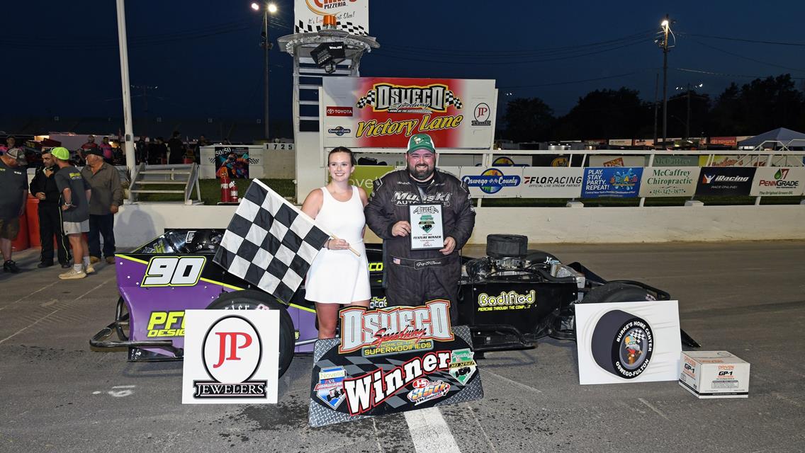 O’Connor Scores Sixth Career SBS Feature Win at Oswego