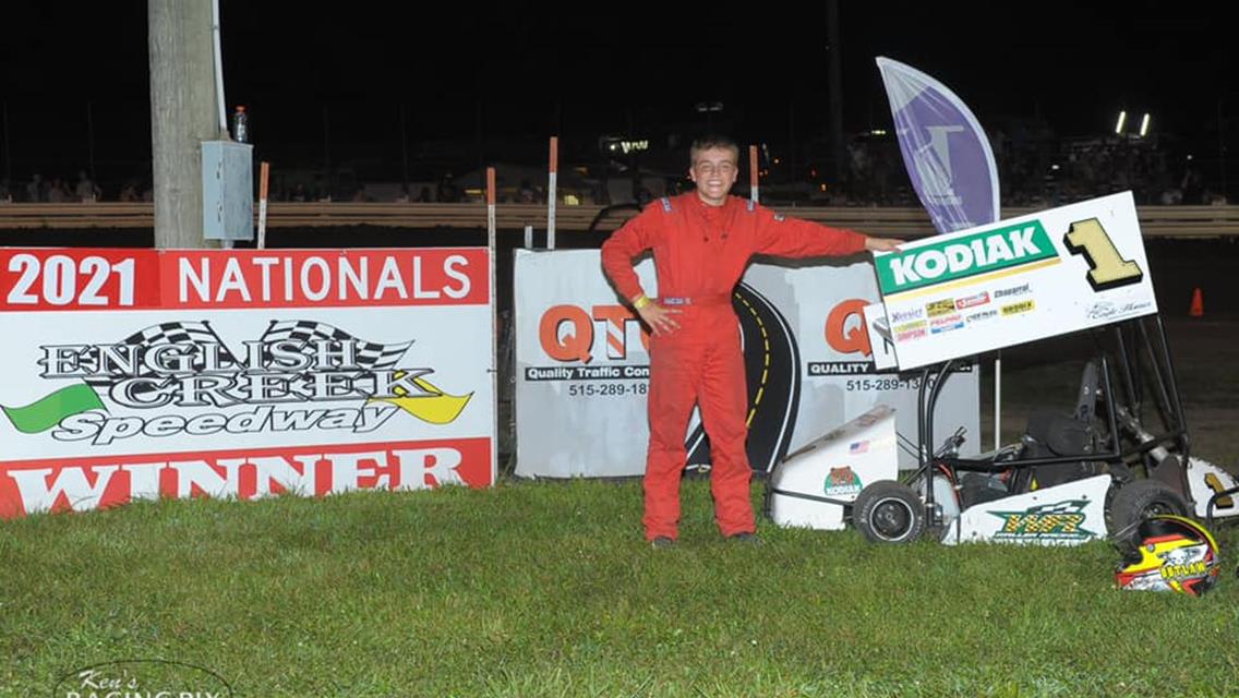 BACK to BACK !!! 2021 Winged Outlaw Dirt Kart National Champion!!