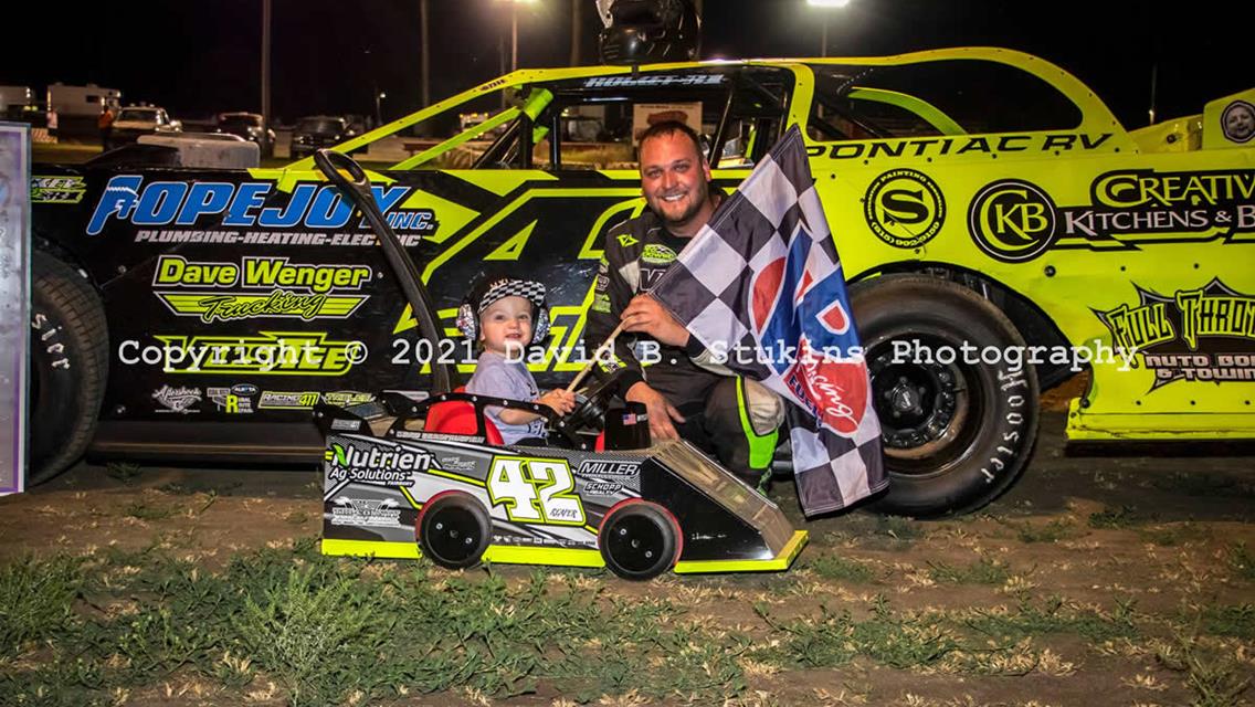 Wenger back on top at FCR; sixth-place finish in Hell Tour stop at FALS