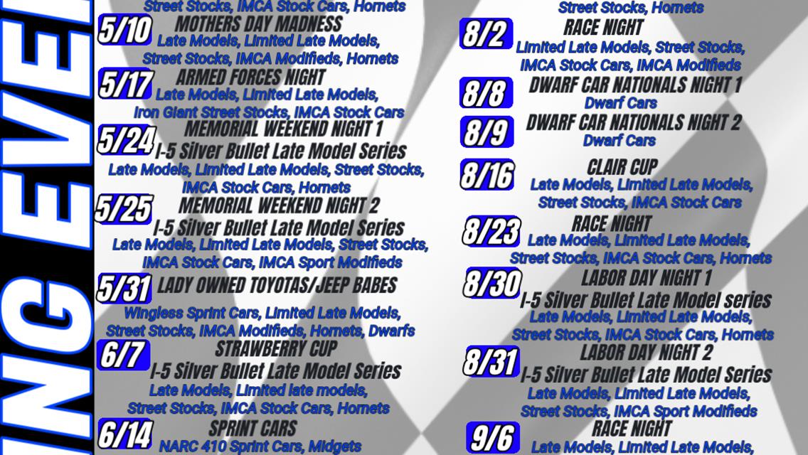 Willamette Speedway Gears Up for an Electrifying 2025 Season!