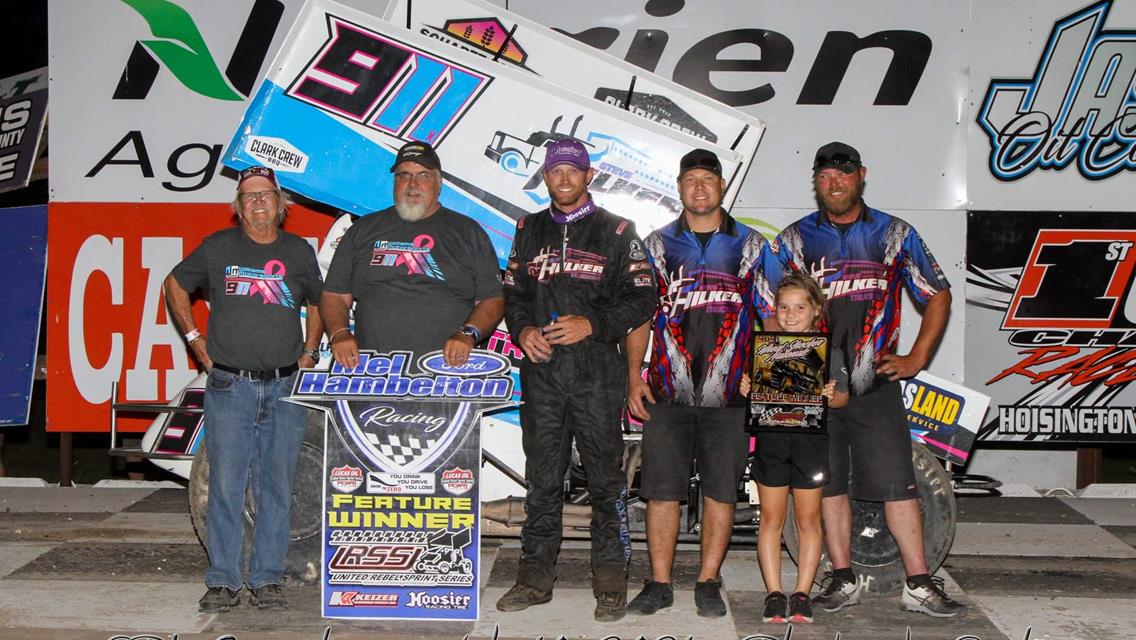 Ty Williams Victorious at Wheat Shocker Nationals Preliminary Night with United Rebel Sprint Series
