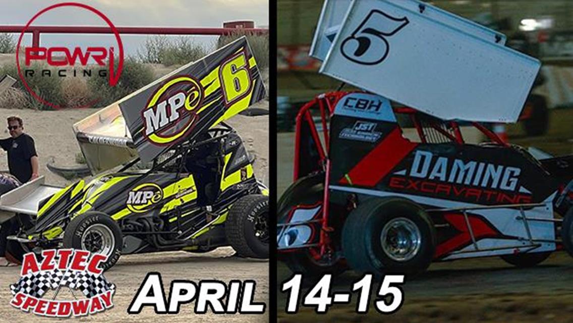 POWRi Desert Wing Sprint &amp; Micro Series Prepare for Aztec Speedway in April