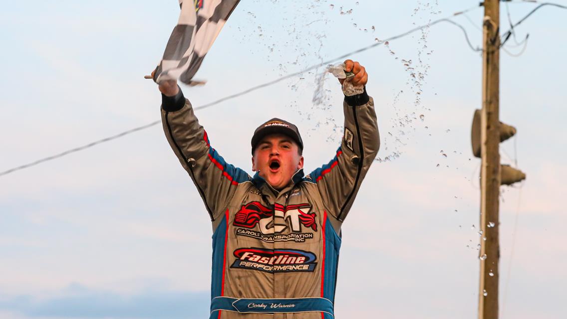 WARNER, HOLLENBECK, &amp; INGERSOLL TAKE WINS AT FONDA BEFORE RAIN CANCELS THE REMAINDER OF THE RACING PROGRAM