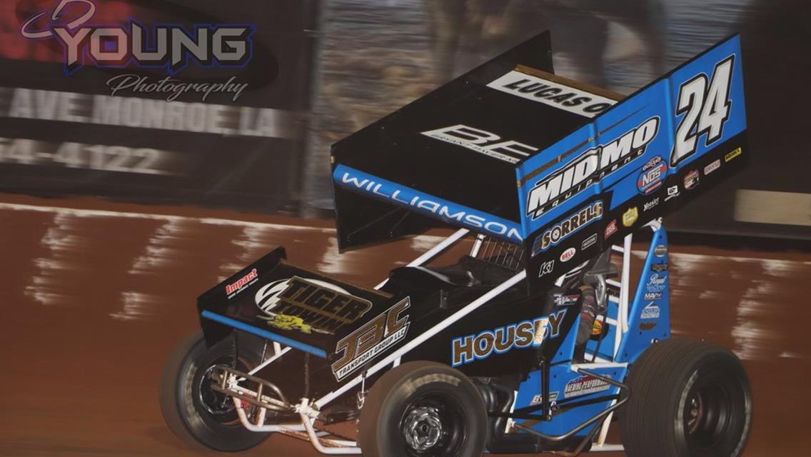 Williamson Shifts Focus to ASCS National Tour Opener Following World of Outlaws Debut