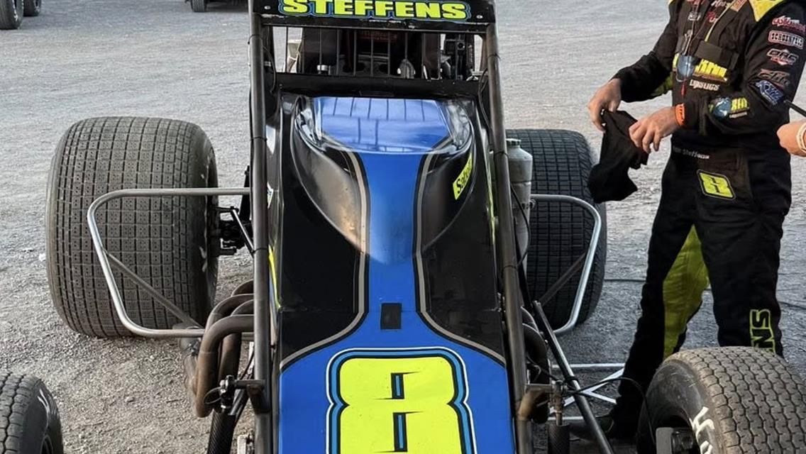 Steffens concludes USAC Silver Crown campaign with major charge at Eldora
