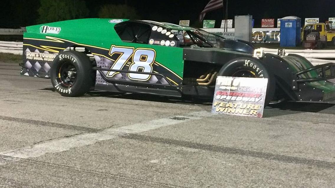 Eddy Takes $1000 to win Mod Race at Sandusky