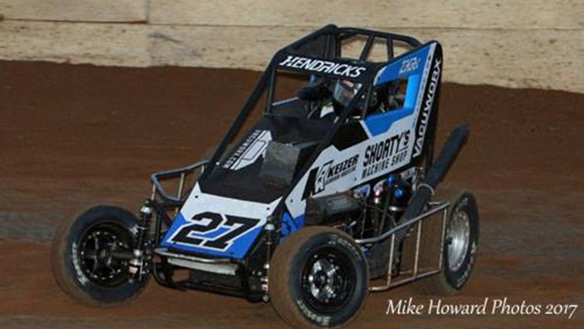 Hendricks Overcomes Obstacles for 12th-Place POWRi National Series Finish